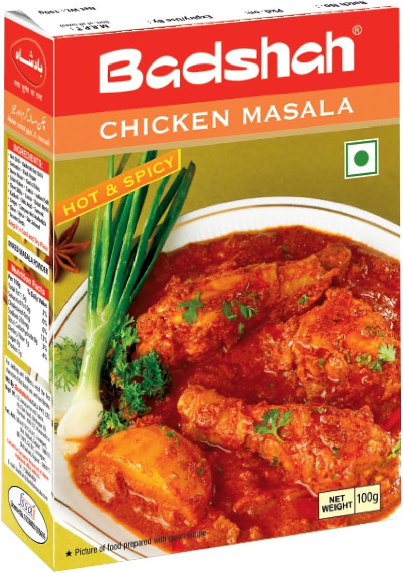 Badshah Chicken Masala Powder - Hot & Spicy, 100g - Image 1